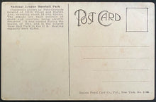 Load image into Gallery viewer, 1912 MLB Baseball Polo Grounds Postcard Unused New York Giants HOF John McGraw
