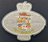 1931 Canadian Rugby Union Intermediate Champions Patch St. Thomas Tigers VTG