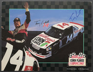 1993 Terry Labonte Signed Racing Promo Photo Card Autographed NASCAR HOF