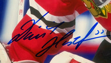 Load image into Gallery viewer, Dominik Hasek Autographed Photo Chicago Blackhawks NHL Hockey Signed JSA COA
