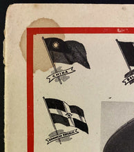 Load image into Gallery viewer, 1945 IL Baseball Program Toronto Maple Leafs Eisenhower + Churchill on Cover

