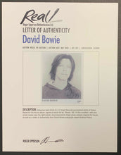 Load image into Gallery viewer, David Bowie Signed Autographed Virgin Records Promo Photo with LOA Hours Album
