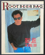 1986 Billy Joel Root Beer Rag The Bridge Tour Concert Program Rock Music Piano