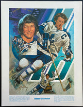Load image into Gallery viewer, 1976 Darryl Sittler Vintage Print Sets NHL 1 Game 10 Point Record Maple Leafs
