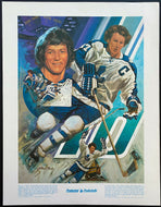 1976 Darryl Sittler Vintage Print Sets NHL 1 Game 10 Point Record Maple Leafs