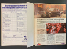 Load image into Gallery viewer, 1974 Maple Leaf Gardens WHA Hockey Program Houston Aeros vs Toronto Toros Howe
