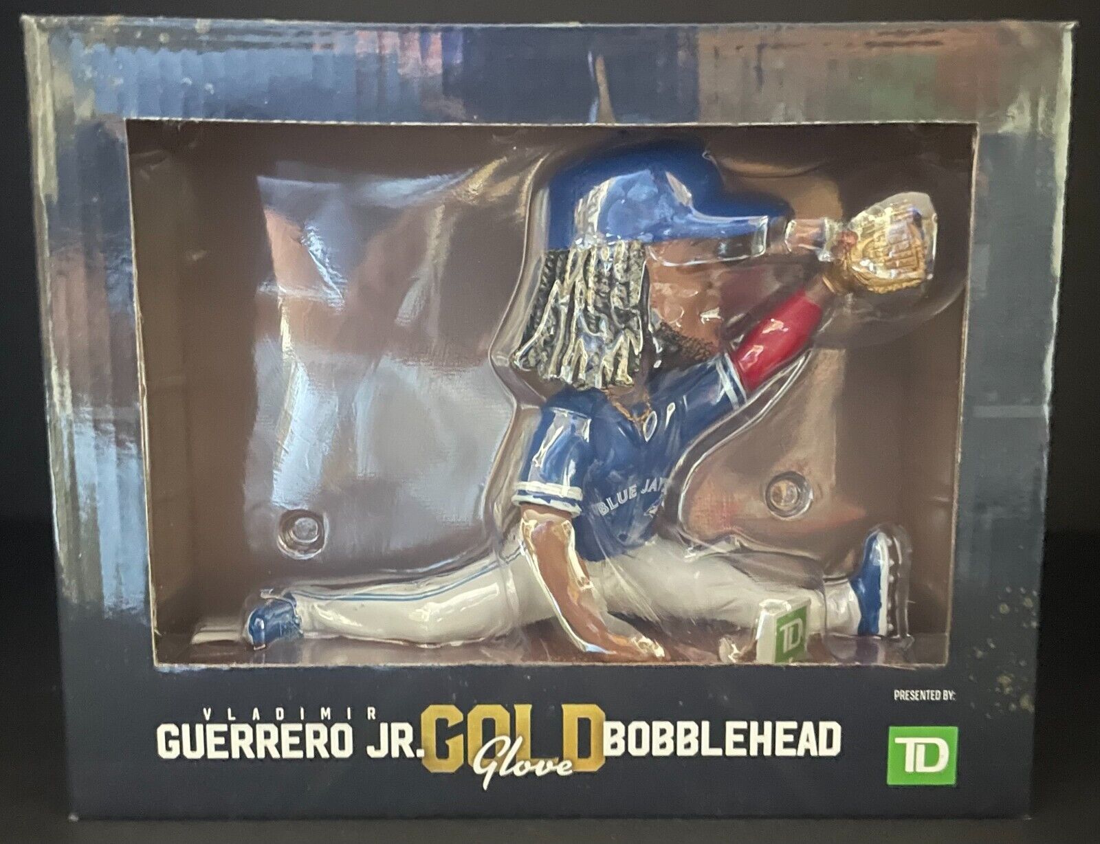 Vladimir Guerrero Jr. Rawlings Gold Glove Bobblehead Toronto Blue