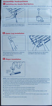 Load image into Gallery viewer, NHL Wayne Gretzky`s All Star Table Top Hockey Game Fold Out Instructions
