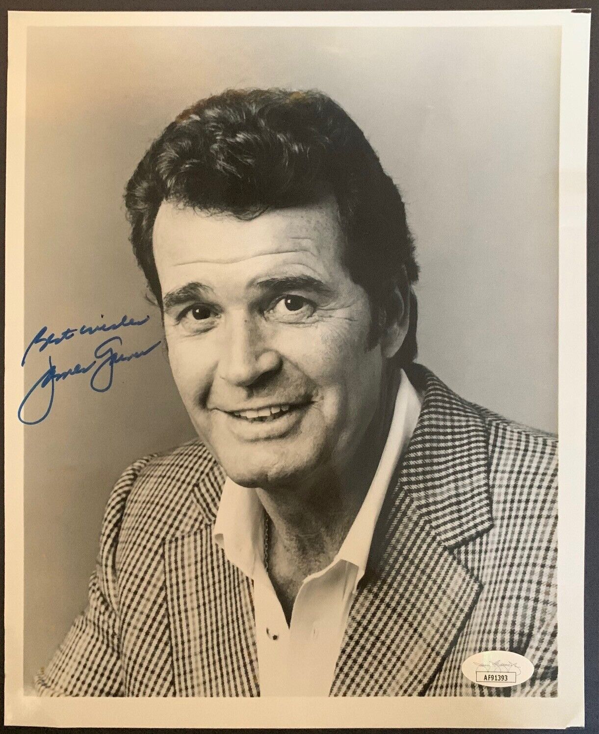 Authenticated Actor James Garner Autographed Signed Photo JSA Authenticated Celebrity Acto ...