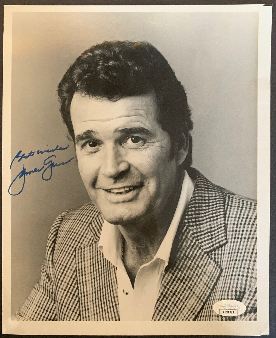 James Garner Autographed Signed Photo JSA Authenticated Celebrity Actor Movies