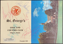 Load image into Gallery viewer, 1982 LPGA Tournament Du Maurier Classic Women's Canadian Open Signed Scorecard
