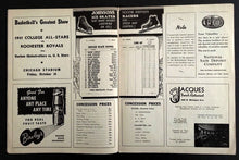 Load image into Gallery viewer, 1951 Chicago Stadium Hockey Program Detroit Red Wings vs Chicago Blackhawks NHL
