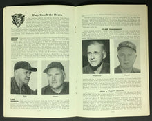 Load image into Gallery viewer, 1955 NFL Chicago Bears Football Media Guide Yearbook George Halas Vintage Vtg
