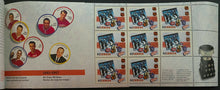 Load image into Gallery viewer, Jeremy Roenick Signed 1992 Canada Post 75th Anniversary NHL Hockey Stamp Set
