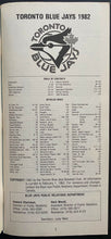 Load image into Gallery viewer, 1982 MLB Baseball Toronto Blue Jays Media Guide Exhibition Stadium Vintage
