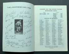 Load image into Gallery viewer, 1966 Calgary Old Time Hockey Players Benevolent Assoc. Official Game Program NHL
