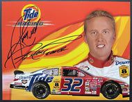 NASCAR Tide Racing Team Promo Card Signed Ricky Craven Kerry Earnhardt Autograph