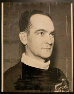 1933 NHL Hockey Type 1 Photo Detroit Red Wings Goalie John Ross Roach Vintage