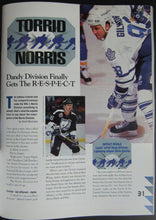 Load image into Gallery viewer, 1993 Maple Leaf Gardens NHL Program Toronto Leafs New York Rangers Mark Messier
