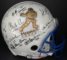 Load image into Gallery viewer, Heisman Trophy Winner Signed x12 Riddell Helmet Beckett Bo Jackson NCAA Football

