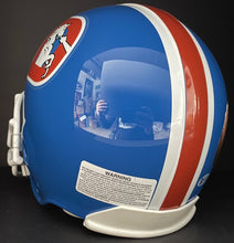 Load image into Gallery viewer, John Elway Signed Hand Painted Full Size NFL Football Broncos Helmet 1/1 Beckett
