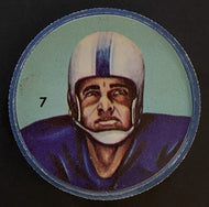 1963 Nalley's Potato Chips CFL Football Token Plastic Coin #7 Jim Rountree