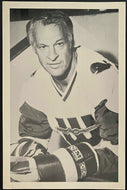 Vintage Gordie Howe Hartford Whalers Team Issued NHL Hockey Photo Mr Hockey