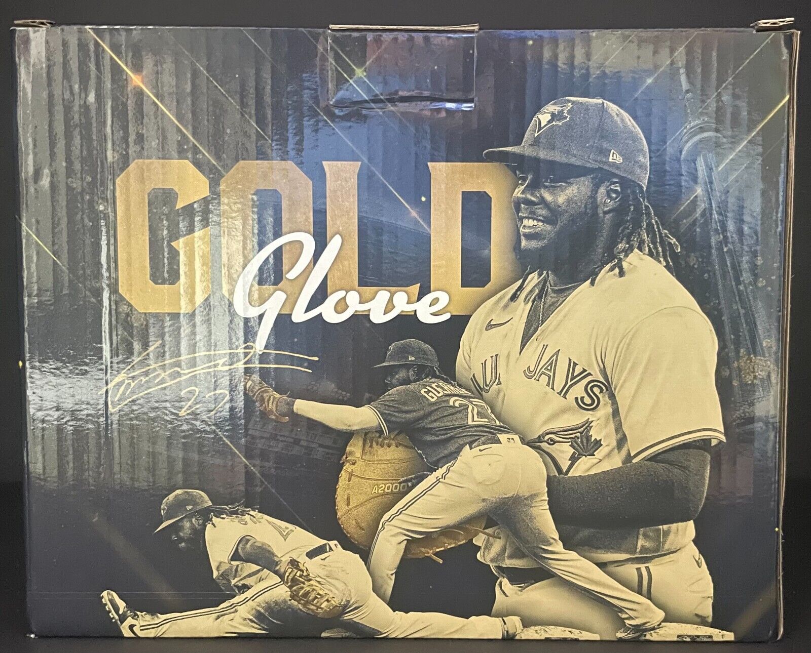 Vladimir Guerrero Jr. Rawlings Gold Glove Bobblehead Toronto Blue