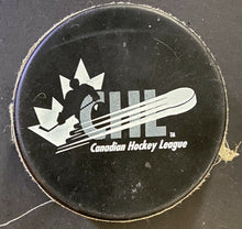 Load image into Gallery viewer, 2005 Game Used CHL Memorial Cup Hockey Puck London Knights Rimouski Oceanic
