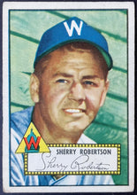 Load image into Gallery viewer, 1952 Topps Baseball Sherry Robertson #245 Washington Senators MLB Card Vintage

