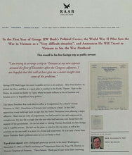 Load image into Gallery viewer, 1967 George H.W. Bush Signed Letter + Post Script USA Politics Presidential JSA
