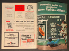 Load image into Gallery viewer, 1973 Fenway Park MLB Baseball Program Boston Red Sox vs Minnesota Twins
