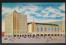 Load image into Gallery viewer, 1940s Boston Garden Arena Hotel Manger Post Card Boston Bruins NHL Hockey
