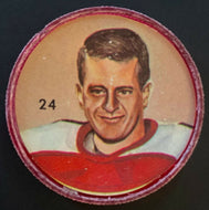 1963 Nalley's Potato Chips CFL Football Token Plastic Coin #24 Ron Stewart