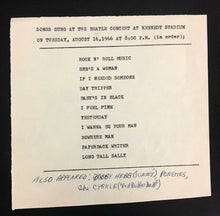 Load image into Gallery viewer, 1966 Beatles Concert Ticket Stub + Mailer U.S.Tour JFK Stadium Philadelphia
