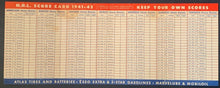 Load image into Gallery viewer, 1941-42 Imperial Oil NHL Pocket Schedule Vintage Hockey Sports Calendar
