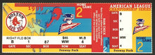 Load image into Gallery viewer, 1999 ALCS Game 2 Ticket Unused New York Yankees Vs Boston Red Sox Garciaparra
