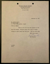 Load image into Gallery viewer, 1962 NHL Hockey Vintage Letter New York Rangers Madison Square Garden Letterhead
