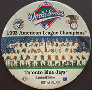 1993 Toronto Blue Jays World Series Champs Large 6