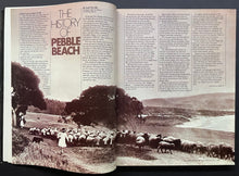 Load image into Gallery viewer, 1972 US Open Golf Championship Program 1st Major Tournament Pebble Beach History
