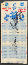Load image into Gallery viewer, 1987 Glenn Anderson Vintage Autographed Signed NHL Hockey All Star Ballot JSA
