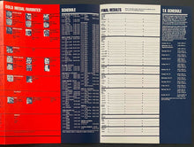 Load image into Gallery viewer, 1980 Lake Placid Winter Olympics + Foldout Event Schedule US Wins Hockey Gold
