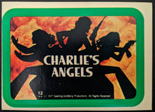 Load image into Gallery viewer, 1977 Topps Charlies Angels Wax Wrapper + Sticker Trading Cards + SP Calendar
