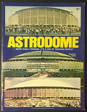 Load image into Gallery viewer, 1977 Houston Astrodome Program Many Great Events Astros Cougars MLB NCAA NFL
