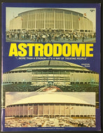 1977 Houston Astrodome Program Many Great Events Astros Cougars MLB NCAA NFL