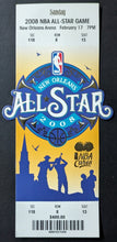 Load image into Gallery viewer, 2008 NBA All-Star Game New Orleans Full Ticket Lebron James MVP
