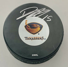 Load image into Gallery viewer, Dany Heatley Signed Atlanta Thrashers NHL Hockey Puck Autographed AJ Sports
