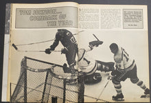 Load image into Gallery viewer, 1964 Hockey Illustrated Magazine Bobby Hull Cover Chicago Blackhawks Vintage
