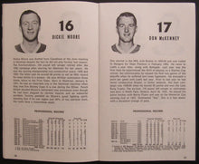 Load image into Gallery viewer, 1964/1965 Toronto Maple Leafs Information Book TV Viewers&#39; Guide NHL Hockey VTG
