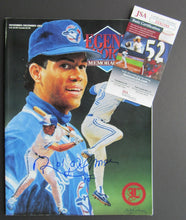 Load image into Gallery viewer, 1992 Legends Sports Memorabilia Autographed Cover Roberto Alomar Baseball JSA
